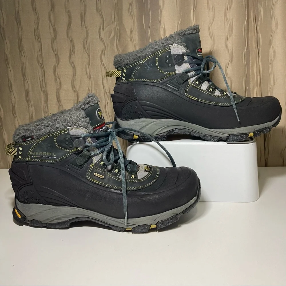 Merrell Winterlude 6 Continuum Women’s 10 Primaloft 200 Gram Vibram Warm Boots